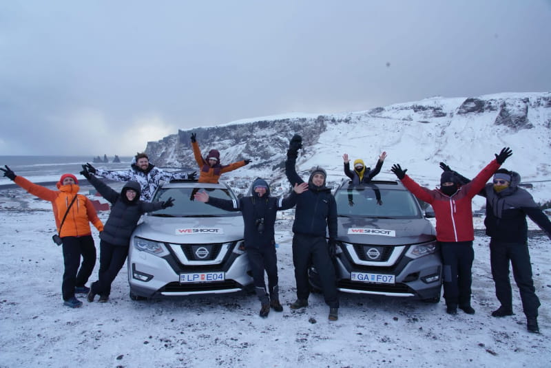 Photographer in the field